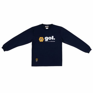 ゴル GOL Jr.長袖ドライシャツ NEMBO（ジュニア）NVY サッカー・フットサル G391-915J-008