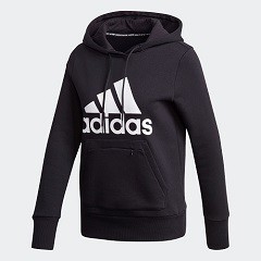 アディダス　adidas　バッジ オブ スポーツ プルオーバー フリースパーカー BADGE OF SPORT PULLOVER FLEECE HOODIE トレーニング　レデ