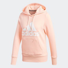 アディダス　adidas　バッジ オブ スポーツ プルオーバー フリースパーカー BADGE OF SPORT PULLOVER FLEECE HOODIE トレーニング　レデ