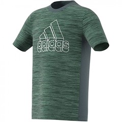 アディダス adidas YB AERORDY HEATHER TEE（キッズ）半袖 GN9899