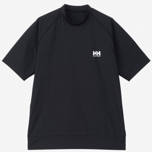 ヘリーハンセン HELLY HANSEN ショートスリーブラッシュガードティー（ユニセックス） 半袖 水着 HH82408-K