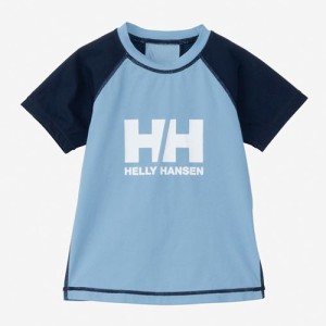 ヘリーハンセン HELLY HANSEN ショートスリーブ HHクルーラッシュガード（キッズ） 水着 HJ82416-BN