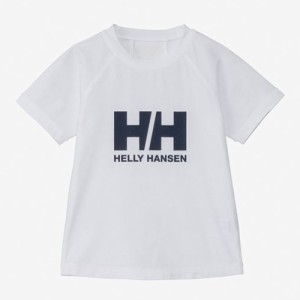 ヘリーハンセン HELLY HANSEN ショートスリーブ HHクルーラッシュガード（キッズ） 水着 HJ82416-CW