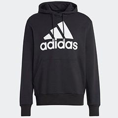 アディダス adidas エッセンシャルズ フレンチテリー ビッグロゴパーカー（メンズ） IC9363