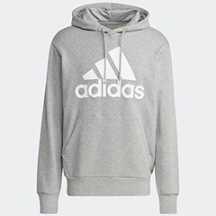 アディダス adidas エッセンシャルズ フレンチテリー ビッグロゴパーカー（メンズ） IC9364