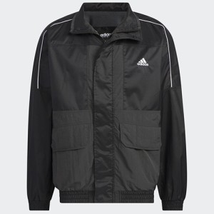 アディダス adidas ワーディング オーバーサイズフィット ウーブン フルジップジャケット（ジェンダーニュートラル） IK7326