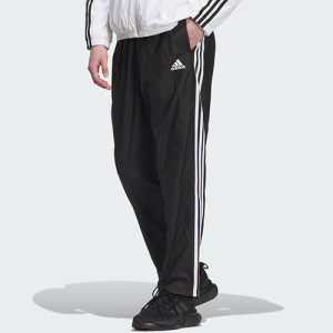 アディダス adidas 3ストライプス テーパードレッグ オープンヘム WIND. RDY ウインドパンツ（メンズ） IK7333