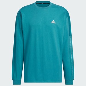 アディダス adidas ワーディング ルーズフィット 長袖Tシャツ（メンズ） IK7345