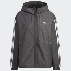 アディダス adidas デニム ウーブン ルーズフィット ウインドブレーカージャケット（レディース） IK9881