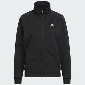 アディダス adidas シーズナル 3ストライプス ダブルニット トラックトップ（レディース）ジャケット IT6093