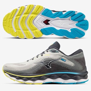 ミズノ MIZUNO ウエーブスカイ7(メンズ) ランニングシューズ J1GC2302-01