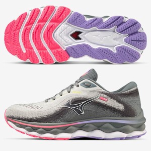 ミズノ MIZUNO ウエーブスカイ7 (レディース) ランニングシューズ J1GD2302-21