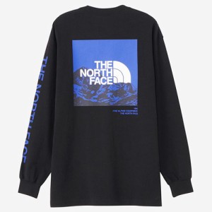 ノースフェイス THE NORTH FACE ロングスリーブ スリーブグラフィックティー メンズ 長袖Tシャツ 正規品 NT32438 K