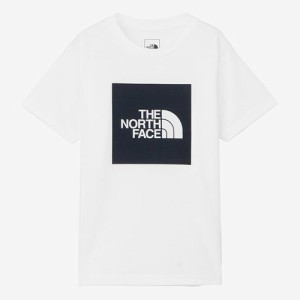 ノースフェイス THE NORTH FACE ショートスリーブカラードスクエアロゴティー（キッズ） 半袖 Tシャツ NTJ32361-WK