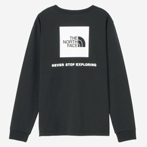 ノースフェイス THE NORTH FACE ロングスリーブ バックスクエアロゴティー レディース 長袖Tシャツ 正規品 NTW32442 K