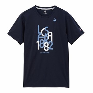 ルコック le coq sportif ロゴプラクティスシャツ テニス メンズウェア QTMXJA05-NV