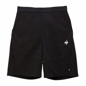 ルコック le coq sportif ジャガードハーフパンツ テニス メンズウェア QTMXJD03-BK