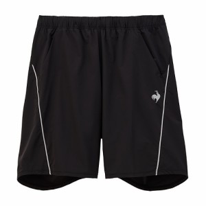 ルコック le coq sportif ハイゲージニットハーフパンツ テニス メンズウェア QTMXJD90-BK