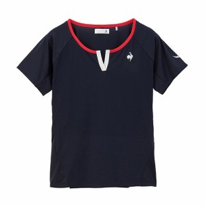 ルコック le coq sportif Aile forme ゲームシャツ テニス レディースウェア QTWXJA01-NV