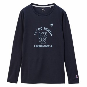 ルコック le coq sportif スポットレス 長袖シャツ　テニス レディースウェア QTWXJB03-NV