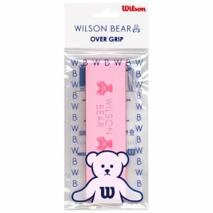 ウィルソン Wilson PRO OVER GRIP 1PK BEAR PINK テニス グリップテープ WRZ4001BP