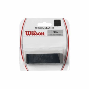 ウィルソン Wilson PREMIUM LEATHER GRIP テニス グリップテープ WRZ470300-BK