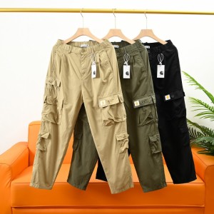 カーハート Carhartt 24ss 夏新作 メンズ ワークウェア 機能的 カジュアルパンツ