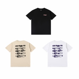 カーハート Carhartt SS23 モノグラムプリント半袖Tシャツ