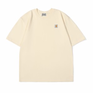 Carhartt WIPカーハートクラシックロゴコットン半袖Tシャツ