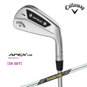 【即納】数量限定 キャロウェイ 2024 APEX MB アイアン 6本セット(#5-PW）Dynamic Gold  Mid 115（S200）スチールシャフト 日本正規品