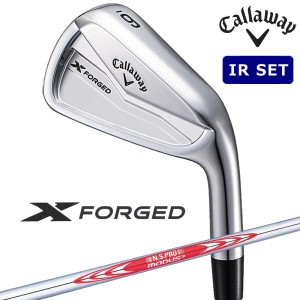 【即納】2024 キャロウェイ X FORGED エックス フォージド アイアン 6本セット(#5-9PW) N.S.PRO MODUS3 TOUR 105(S) スチールシャフト 日