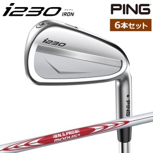 【即納】ピンゴルフ i230 アイアン 6本セット（#5-9,PW）N.S.PRO MODUS3 TOUR 105/115/120 メーカー標準スペック pg230co