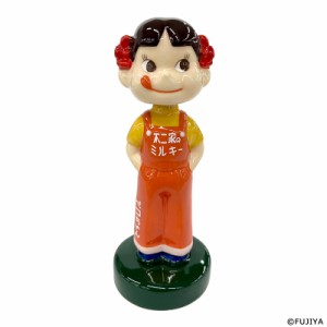 不二家公式 陶器製 首ふり ペコちゃん 人形 1959年頃のペコちゃん人形モチーフ 