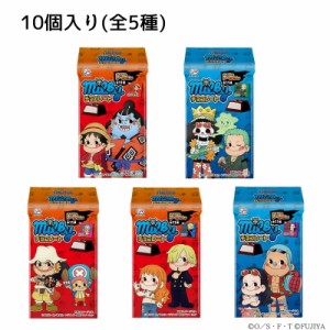 チョコレート ミルキー 1箱 5粒 10箱入り ワンピース ONE PIECE コラボ ペコちゃん milky