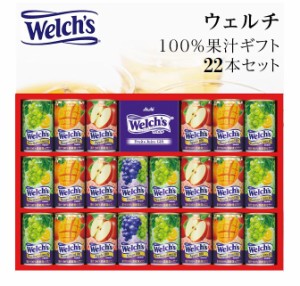 ジュースギフト ウェルチ 100％ 果汁  WS30 カルピス 22本 【父の日ギフト/お中元/御礼/内祝/出産内祝い/結婚内祝い/お礼/詰め合わせ/ギ