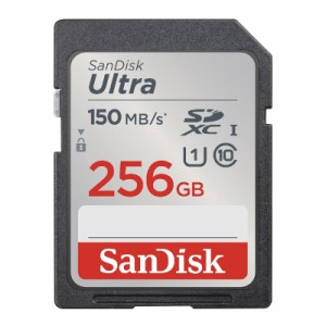 SDXCカード 256GB SanDisk Ultra CLASS10 UHS-I U1 R:150MB/s SDSDUNC-256G-GN6IN 海外パッケージ ゆうパケット送料無料