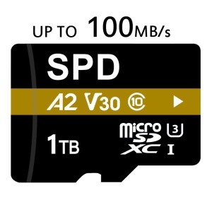 microSDXC 1TB SPD UHS-I U3 V30 4K動画録画 A2 R:100MB/s W:90MB/s Nintendo Switch動作確認済 ゆうパケット送料無料