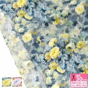 【リバティ・ファブリックス】Hampstead Summer/ハムステッド・サマー（3636419 A C）Liberty Fabrics 【タナローン・生地・布】 数量3(3