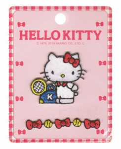 サンリオ 2020 アイロン接着アレンジワッペンHELLO KITTY ハローキティワッペン・アップリケ sanrio