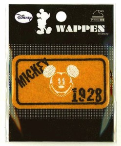 【Disney・ディズニー】ミッキーマウスアイロン接着ネームラベル【入園入学用品の手づくりに】