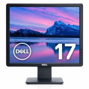 【中古】DELL 17インチ LED 液晶ディスプレイ(1280x1024 1677万色) 省スペース ノングレア スクエア ブラック VGA DISPLAY PCモニター【1