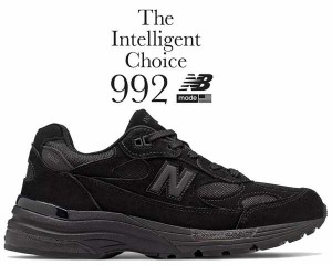 ニューバランス M992 NEW BALANCE M992EA MADE IN U.S.A. width: D BLACK スニーカー メンズ オールブラック 992 ウィズ D