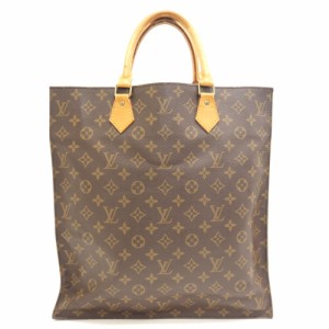 LOUIS VUITTON/ルイヴィトン ビトン M51140 サックプラ モノグラム レザー トートバッグ ブラウン系 ユニセックス ブランド