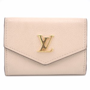 LOUIS VUITTON/ルイヴィトン ビトン M69340 トリヨン ポルトフォイユロックミニ トリヨン 三つ折り財布 ベージュ レディース ブランド