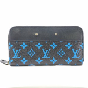 LOUIS VUITTON/ルイヴィトン ビトン M67235 ジッピー ウォレット ラウンドファスナー モノグラム レザー 長財布 ブラック ブランド