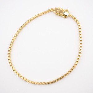 TOM WOOD/トムウッド SQUARE BRACELET シルバー925 ブレスレット ゴールド レディース ブランド