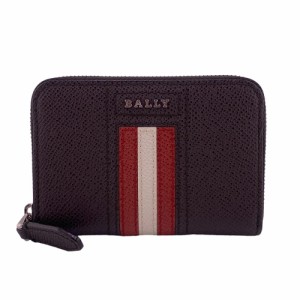BALLY/バリー ラウンドファスナー レザー コインケース ブラウン メンズ ブランド