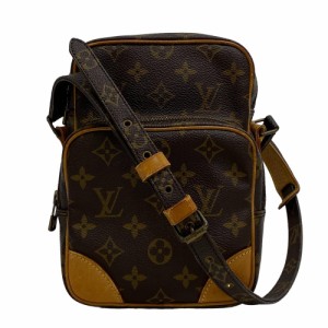 LOUIS VUITTON ルイヴィトン ビトン M45236 アマゾン モノグラム レザー ショルダーバッグ ブラウン ユニセックス ブランド