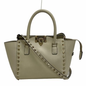 Valentino レアバイカラー　トートバッグ 余し