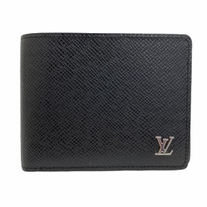 LOUIS VUITTON/ルイヴィトン ビトン M30865 ポルトフォイユマルコ タイガ 札入れ ブラック ブランド